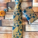 Paisley Silk Tie and Pocket Square