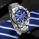 Steel Chronograph Watch